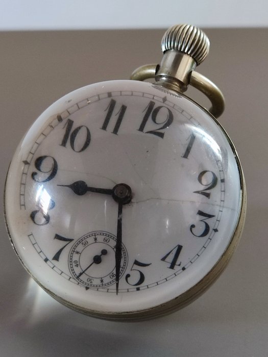 Unbranded - orologio da Taschino Orologio da Tavolo a Palla di Vetro NO RESERVE PRICE - Uomo - 1850-1900