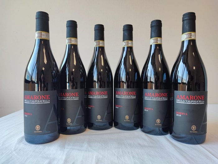 2016 Silterra - Amarone della Valpolicella Riserva - 6 Bottles (0.75L)