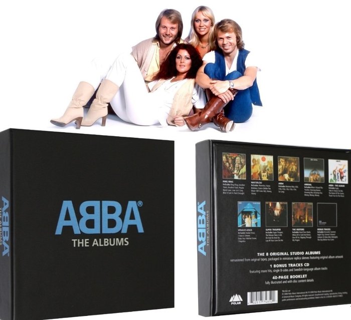 ABBA - The Albums  / Complete Box-Set Compilation - CD Boxset - Heruitgave, Remastered - 2008/2008