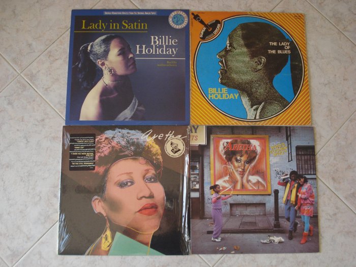 Aretha Franklin, Billie Holiday - Artisti vari - Titoli vari - Album LP - Promozionale - 1974/1987