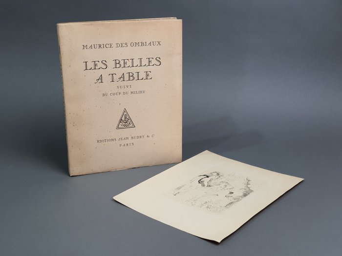 Maurice des Ombiaux / Marie Laurencin - Les Belles à table - 1926