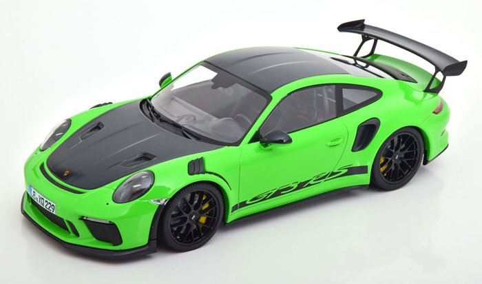 Minichamps 1:18 - 1 - 模型轿跑车 - Porsche 911 (991/2) GT3 RS 2019 - 魏斯阿赫套餐