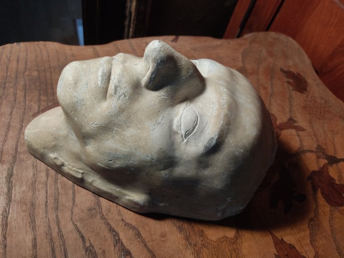 Antica maschera funeraria di Napoleone 1a (1) - Gesso - Fine XIX secolo