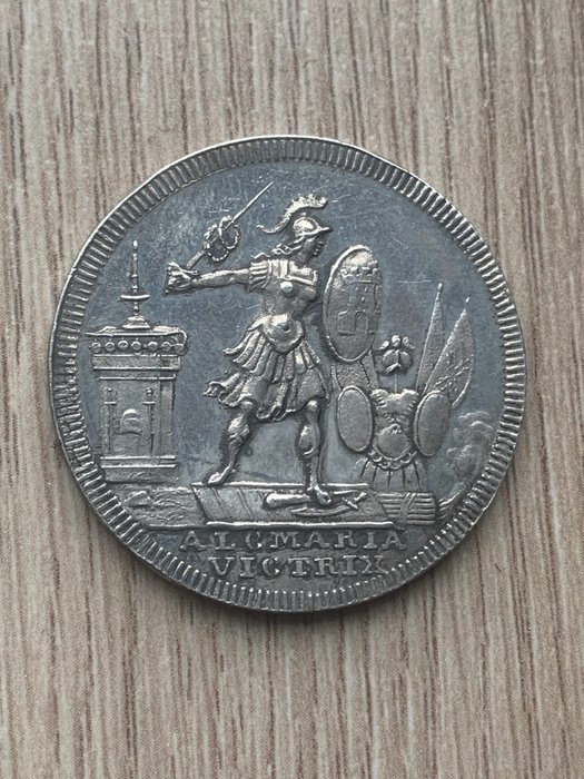 Netherlands, Alkmaar. Zilveren vroedschapspenning 1680-1693