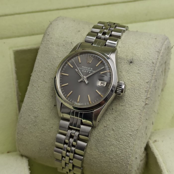 Rolex - Oyster Perpetual Date - "NO RESERVE PRICE" - 6900 - Damen - 1970-1979 Armbanduhren gebraucht kaufen  