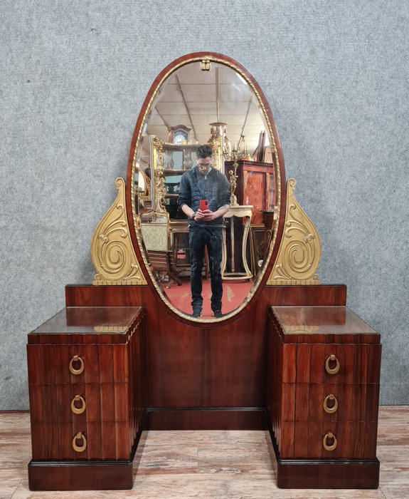 Preview of the first image of macassar dressing table.