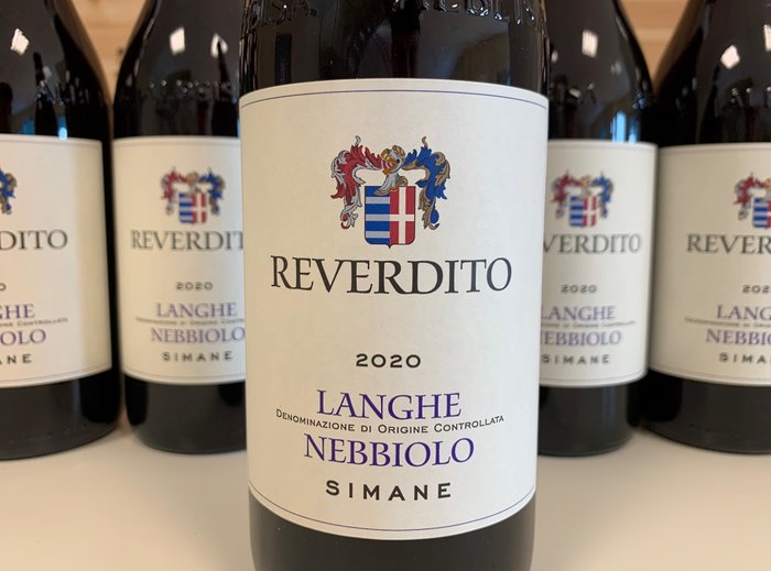 2020 Reverdito Langhe Nebbiolo "Simane" - Piedmont - 6 Bottles (0.75L)
