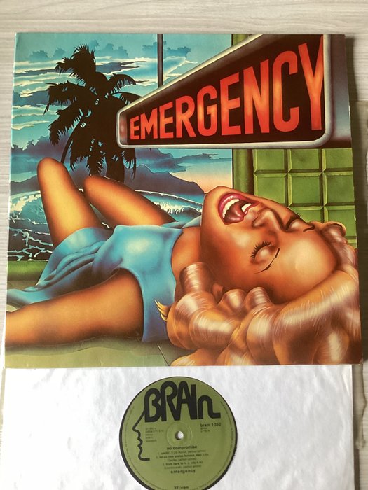 EMERGENCY - No Compromise [German Prog /2nd Press Labels from original release Year 1974] - Différents titres - LP album - 140 grammes, Repressage - 1974/1974