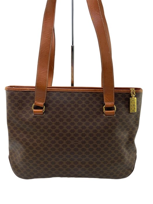 Céline - Brown Leather - Shoulder bag - Catawiki
