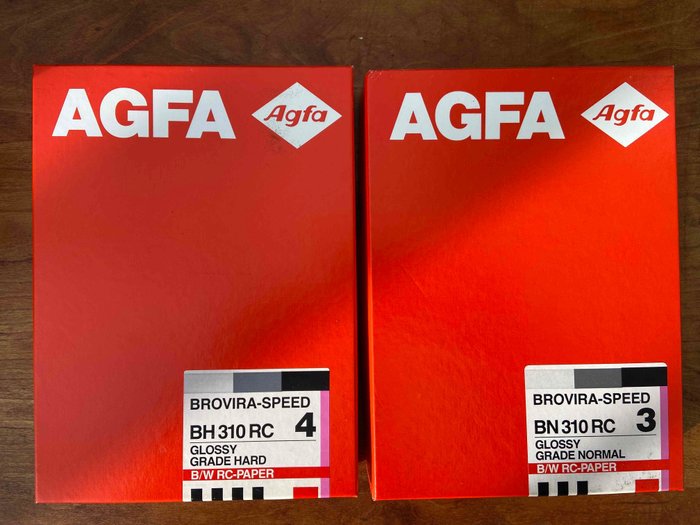 Agfa 4x  Brovira-Speed (2x BH 310 RC, 2x BN310 RC)