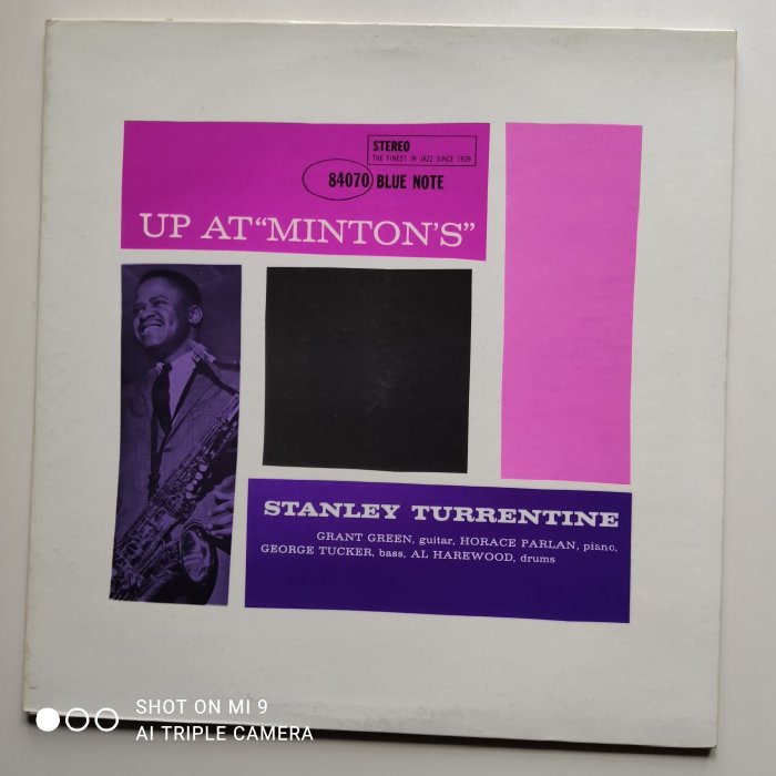 Stanley Turrentine - Up At Minton´s Vol. 2 - LP Album - Heruitgave, Stereo - 1966