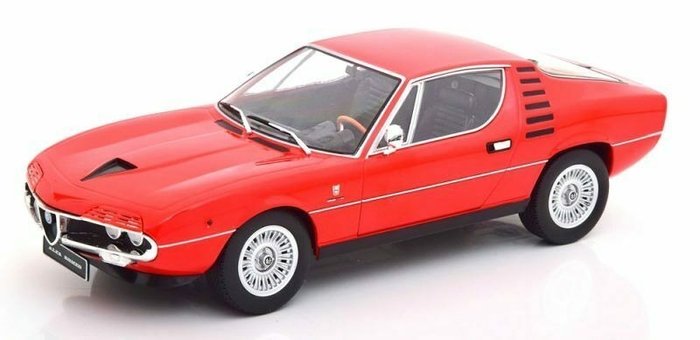 KK-Scale - 1:18 - Alfa Romeo Montreal - 1970 - Rood - Limitierte Auflage oder 1500 Stück