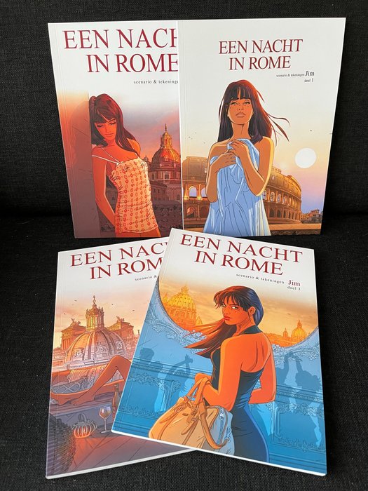 Preview of the first image of Een nacht in Rome 1 t/m 4 - Compleet - Softcover - (2013/2020).