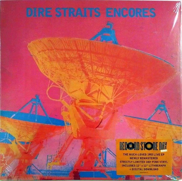Dire Straits - "Encores" 12" live EP, ltd edition on pink vinyl + 5 classic Lps - Multiple titles - LP's, Maxi single 12"inch - Various pressings - 1978/2021