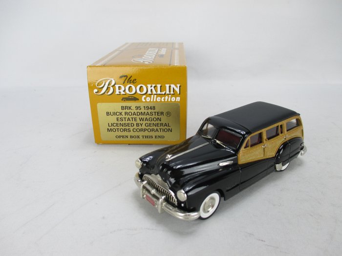 Brooklin - 1:43 - BRK 95 - 1948 Buick Roadmaster Estate wagon  in nieuwstaat en ovp