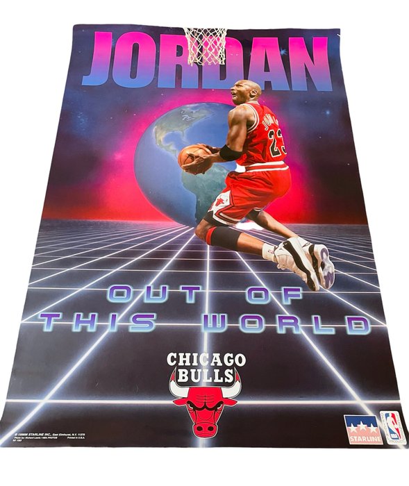 Chicago Bulls - Pallacanestro NBA - Michael Jordan - 1996 - Poster
