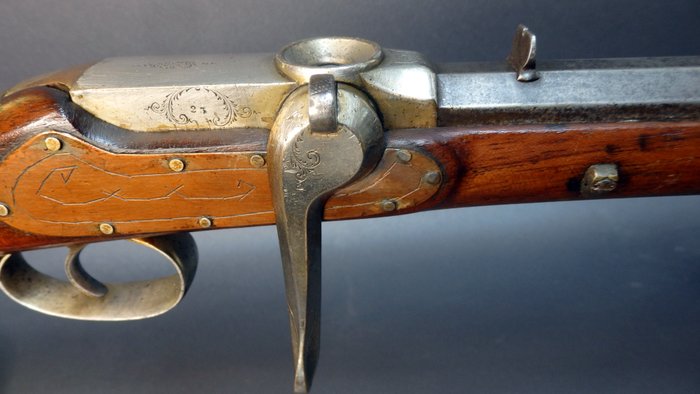 France - 1880 - Loron Henri ( Fils Loron Pierre Antoine) - *RARE* - Carabine à Robinet - Rimfire - Carbine - 6mm