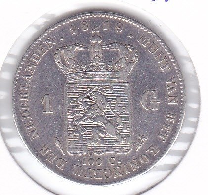 Netherlands. 1 Gulden 1819