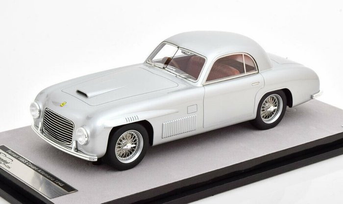 Tecnomodel - 1:18 - Ferrari 166S Coupé Allemano metallic silver 1948 - TM18-155D