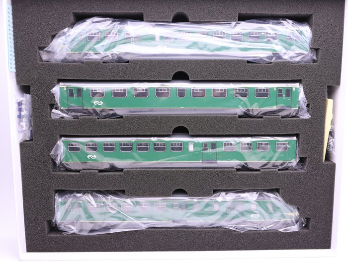 Image 3 of Artitec H0 - 22.401.01 - Train unit - Train set Mat '54, Plan P Hondekop, digital with ESU LokSound