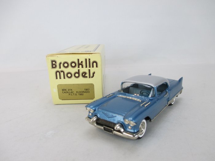 Brooklin - 1:43 - BRK 27x - Zeldzame 1957 Cadillac Eldorado P.C.T.S 1992 in nieuwstaat en ovp