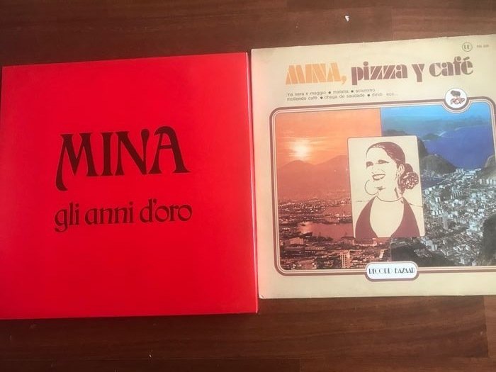 Mina - 1 lp album and 1 Box Set -3lp - Album LP, Cofanetto LP - 1979/1990