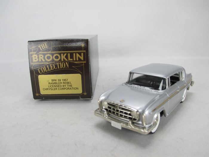 Brooklin - 1:43 - BRK 59 - 1957 Rambler Rebel in nieuwstaat en ovp