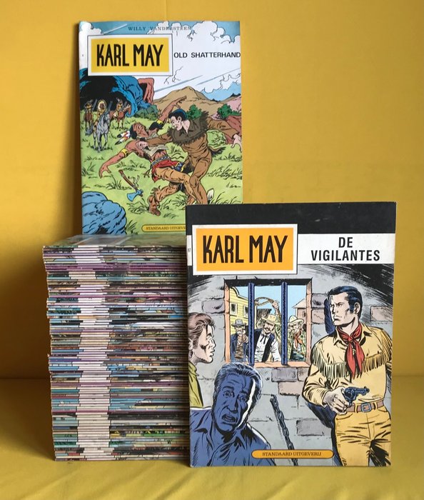Karl May 1 t/m 87 - Complete reeks - 52x 1e druk/35x herdruk - Softcover - (1972/1985)