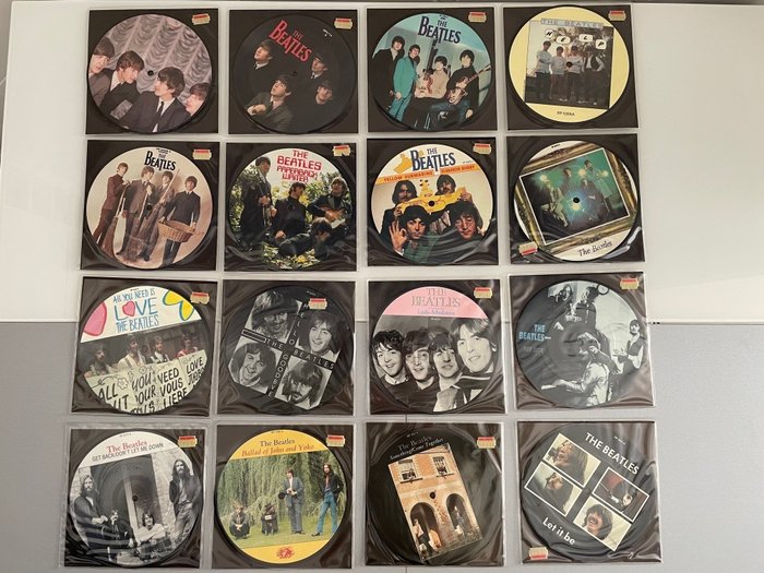 Beatles - 20TH Anniversary Picture Discs - 45 rpm Single - 1983/1990