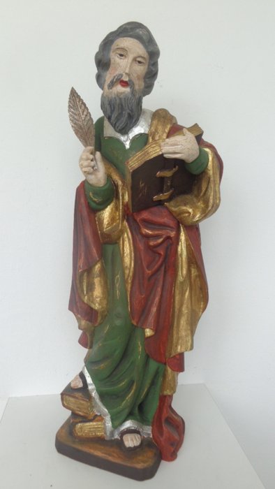 Figura in legno - San Luca - 57 cm (1) - Legno