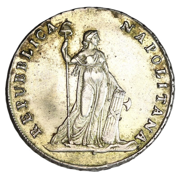 Italy, Kingdom of Naples. Piastra da 12 Carlini 1799, Cod A240