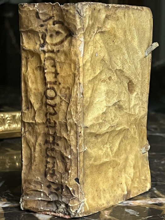 Estienne Robert / Toscanella Orazio - Dictionarium Latinograecogallicum / Les mots francois - 1592