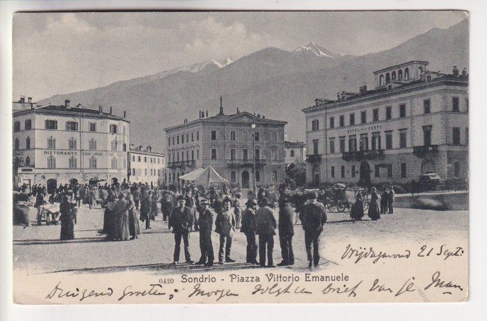 Italië - Stad en Landschap - Ansichtkaarten (Collectie van 126) - 1900
