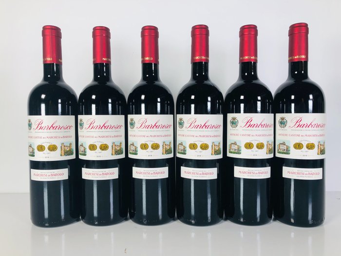 2018 Marchesi di Barolo - Barbaresco - 6 Bottiglie (0,75 L)