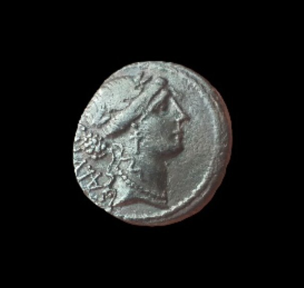 Roman Republic. Mn. Acilius Glabrio, 49 BC. AR Denarius,  Roma