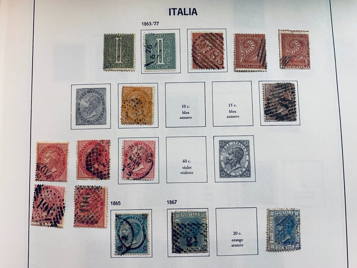 Welt - Extensive collection Italy with ample Back of the book and some world