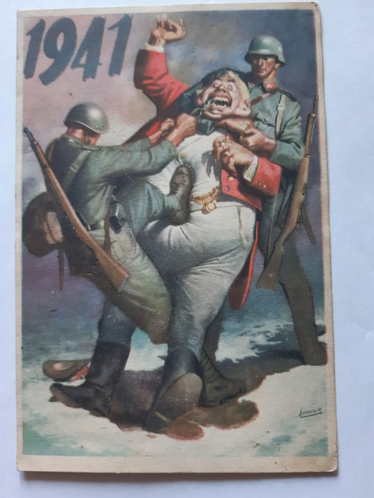 Italië - Militair - Ansichtkaarten (Groep van 4) - 1942-1942