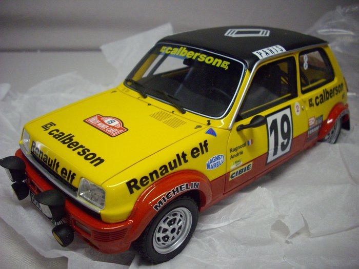 Otto Mobile - 1:18 - Renault 5 Gr. 2 Calberson Ragnotti Andrie Rallye Monte Carlo 1978