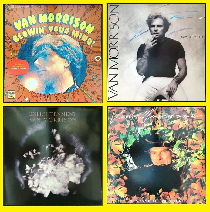 Van Morrison (of "Them" fame) - Lot of 4 LP's - LP - 1967/1990