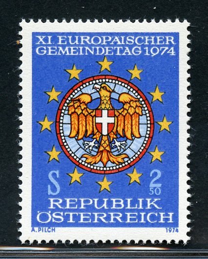 Oostenrijk 1974 - European municipalities - not issued - Unificato N. 1279A