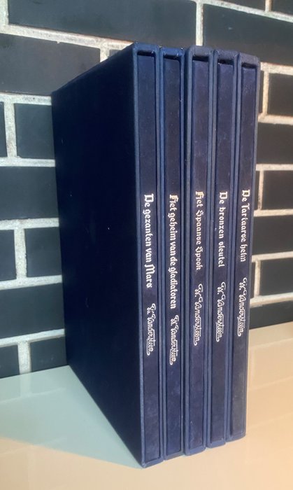 Suske en Wiske - Luxe fluwelen uitgave blauwe reeks - Hardcover - Neuauflage - (1983/1984)