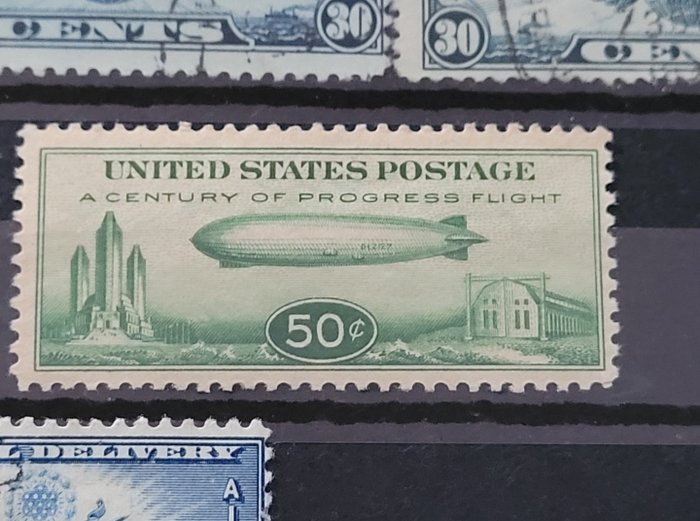 Vereinigte Staaten von Amerika - USA - Great collection including marvellous Zeppelin stamp - Michel