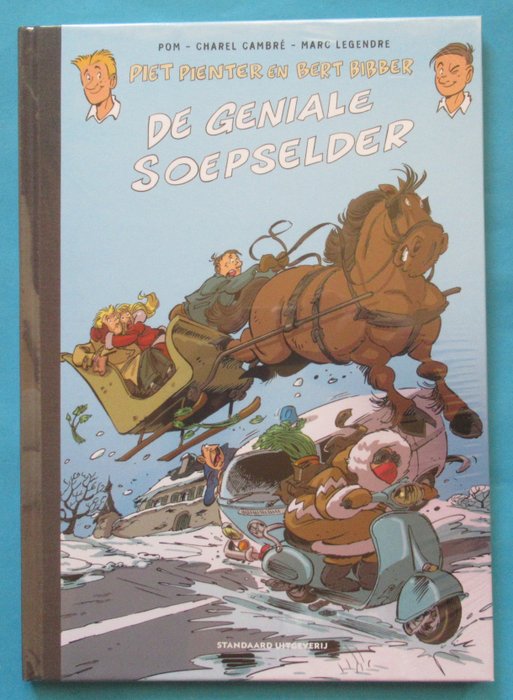 Luxe - Piet Pienter en Bert Bibber. 1 - De geniale soepselder - Hardcover - Erstausgabe (2021)