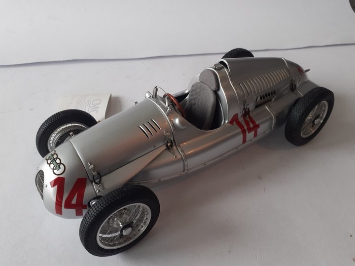 CMC - 1:18 - Auto Union D-Typ #14 - CMC M-090, 2e plaats Franse GP 1939