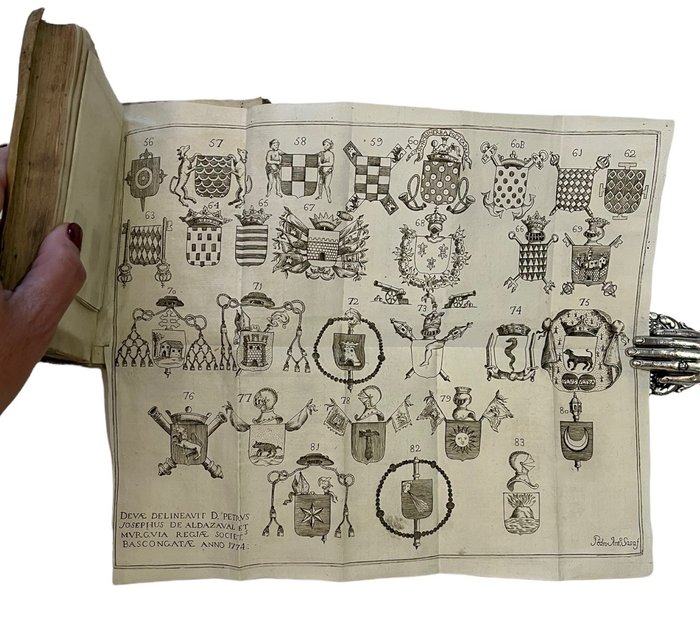 Pedro Joseph Aldazával y Murguía - Compendio heraldico: arte de escudos de armas segun el methodo mas arreglado del blason y autores... - 1775