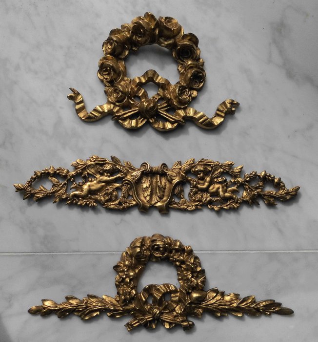Ornamenti (3) - Bronzo - XIX secolo