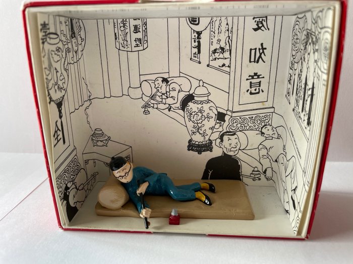 Tintin - Figurine Pixi 4600 - Tintin opium - le lotus bleu - (1994)