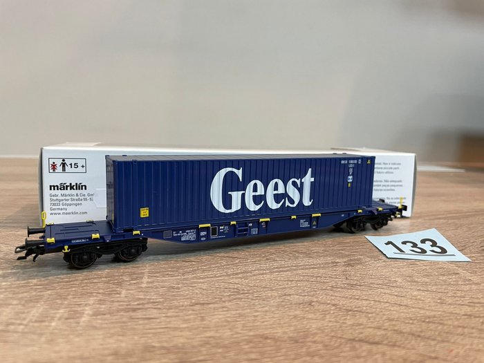 Märklin H0 - 47051.006 - Goederenwagon - Containerwagen ''Geest'' - RailReLease