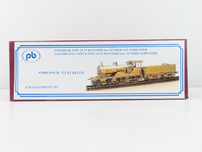 PB H0 - 90033.0 - Brass Model Kit - Type 18-19 McIntosh - NMBS