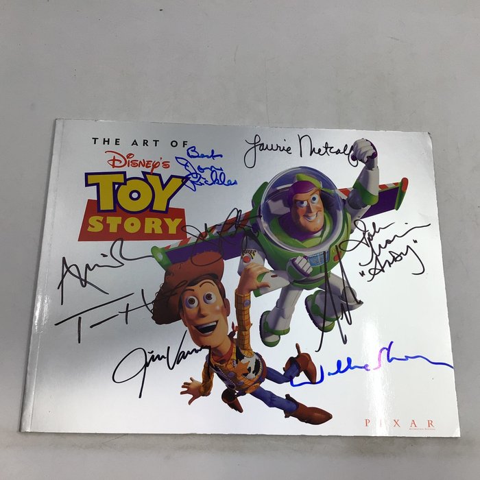 Disney - The Art of Toy Story (signed by 9 cast members incl. Tom Hanks and Tim Allen) - 1996